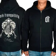 18 видов молнии темное спокойствие группа рок толстовки куртка с черепом 3D брендовая рубашка панк смерти темный свитер в стиле хеви-метал XXXL