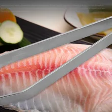 1 шт. приспособление для удаления рыбных костей из нержавеющей стали пинцет Пинцет щипцы инструмент для захвата KX 152