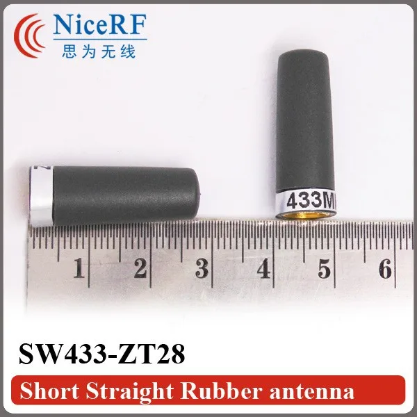 SW433-ZT28-Short Straight Rubber antenna-3
