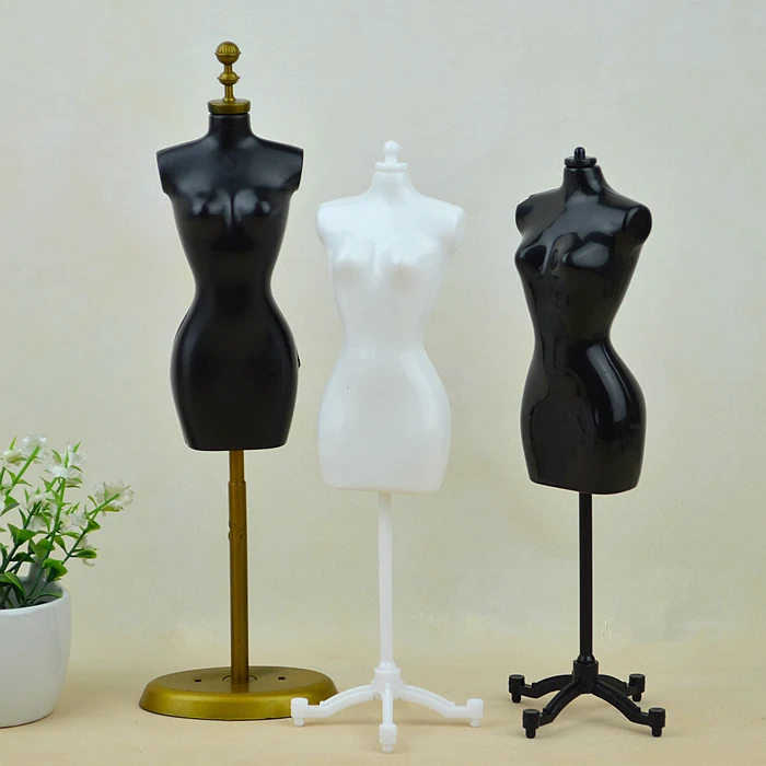 Display Holder Dress Clothes Gown Mannequin Model Stand For Barbie 1 6 Doll BBI00563