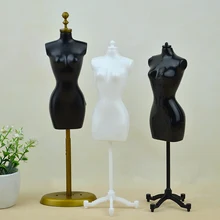 Display Holder Dress Clothes Gown Mannequin Model Stand For Barbie 1 6 Doll BBI00563