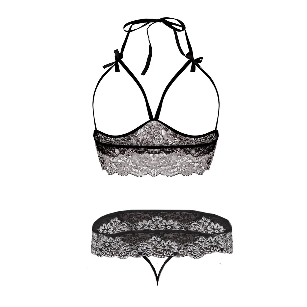 

sexy lingerie tangas women sexy crotchless open bra micro bikini sexy set G-string thong + erotic bra d90612