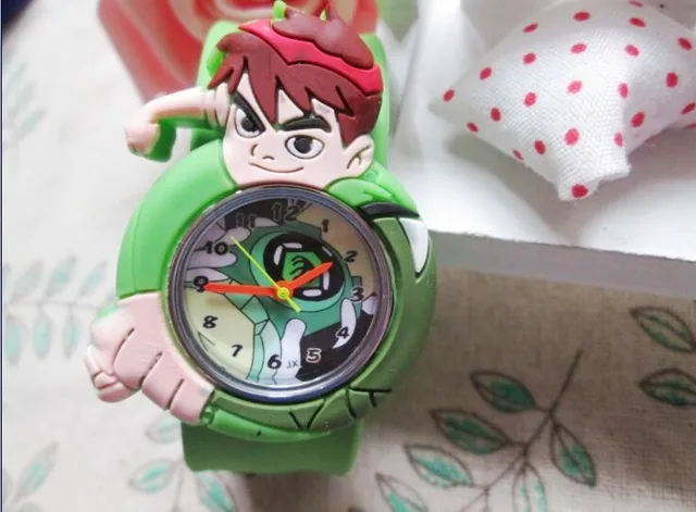 2015 new 1pcs/lot kids slap watches children cartoon ben 10 slap watches 2015 new 1pcs/lot kids slap watches children cartoon ben 10 slap watches