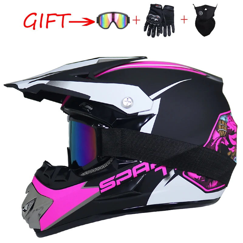 new off-road motorcycle helmet men and women motocross helmet full face kask downhill casque moto cross enfant capacete