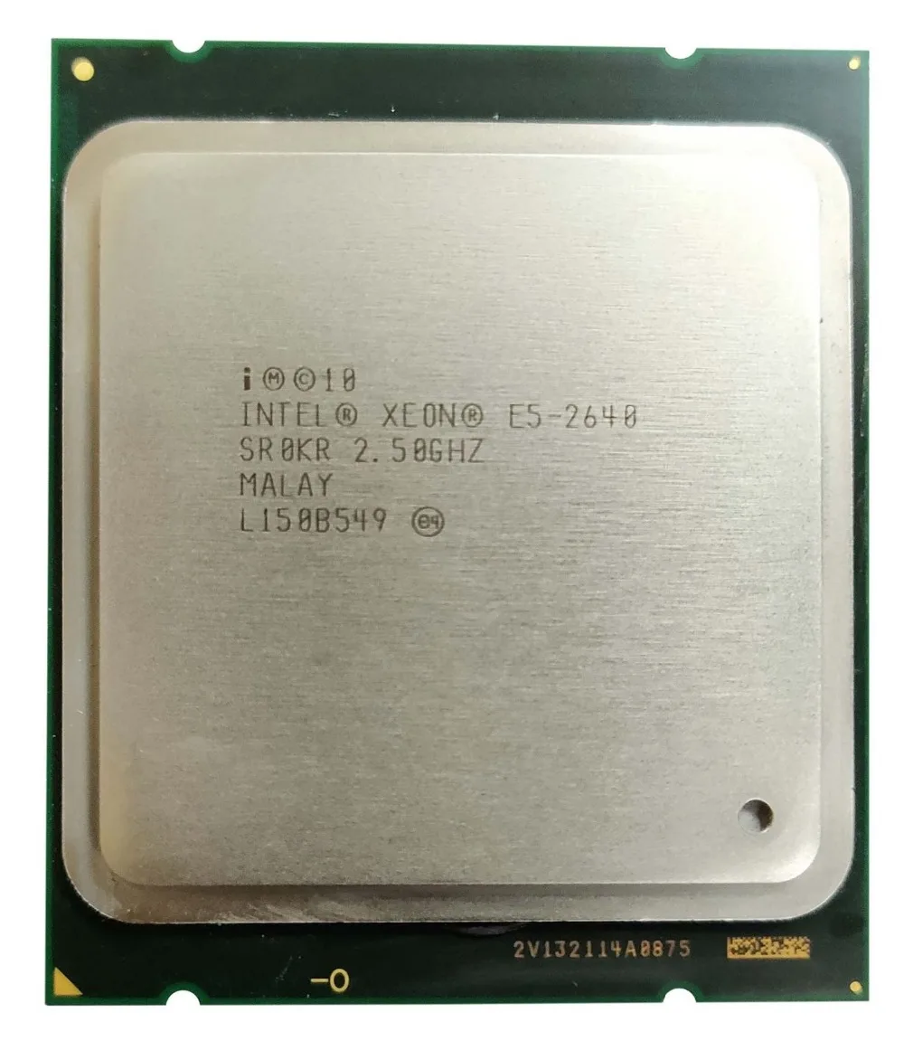 Процессор Intel Xeon E5-2640 E5 2640 15M Cache 2,50 GHz 7,20 GT/s
