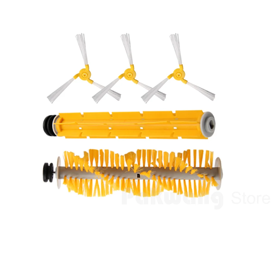 

2016 A double tenth Robot Vacuum Cleaner A325 Long Working Low Noise Rubber Brush ,Rubber Brush Hair Brush Side brush 3 pcs
