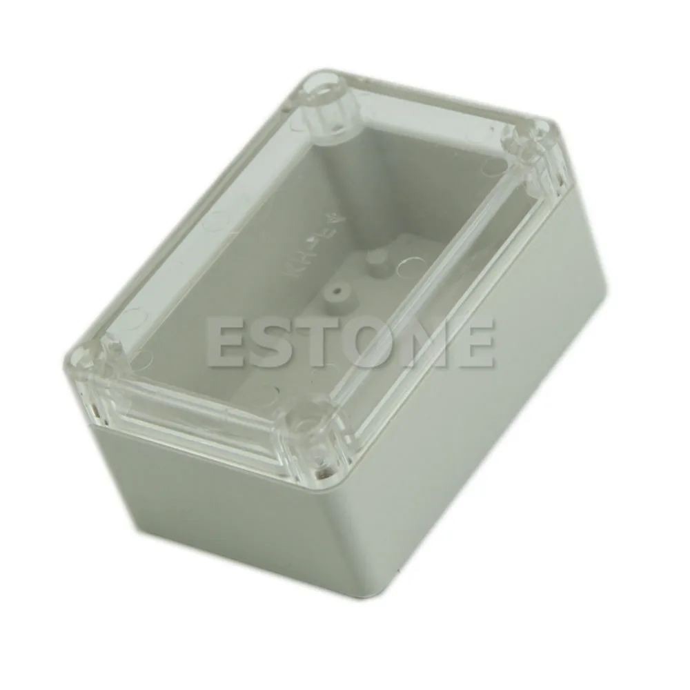 100x68x50mm Waterproof Cover Clear Electronic Project Box Enclosure Case  In UK 