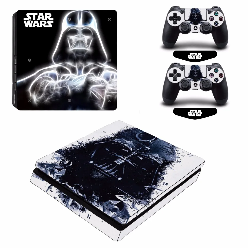 Виниловый чехол ARRKEO Star Wars наклейка для PS4 тонкая Sony PlayStation 4 консоль и 2 контроллера