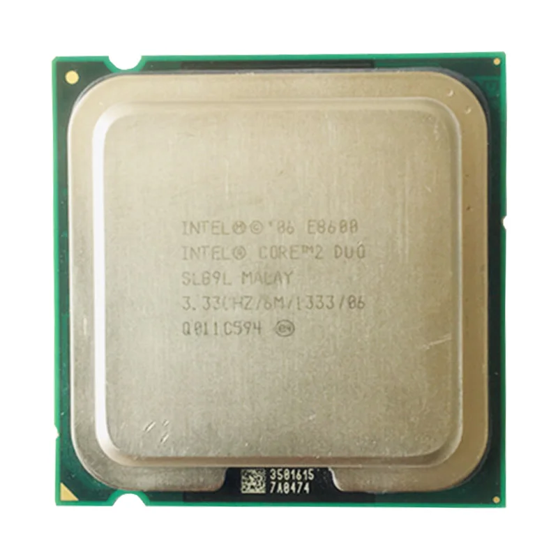 Двухъядерный процессор INTEL CORE 2 E8600 LAG 775 SOCKET 3,33 GHz/65 W/6 M/FSB 1333 для настольных ПК