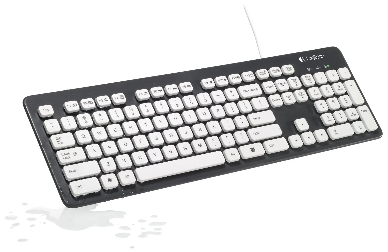 Моющаяся Клавиатура logitech K310 для ПК с Windows-черный