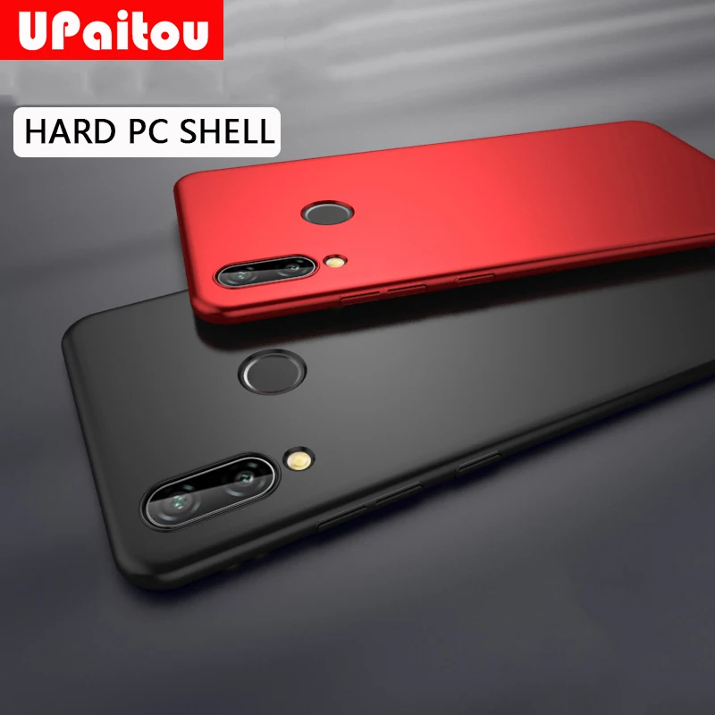 

UPaitou Hard Matte Case for Huawei Y6 Prime 2019 Phone Case 360 Full Cover PC Protection Case for Y6 Y7 Pro Prime 2019 Bags Case