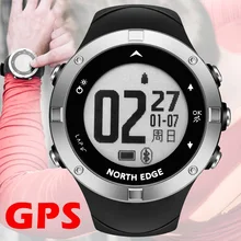 Gps часы Цифровой час сердечного ритма для мужчин цифровые наручные часы smart водостойкие калорий бег Триатлон пеший Туризм Северная режущая кромка