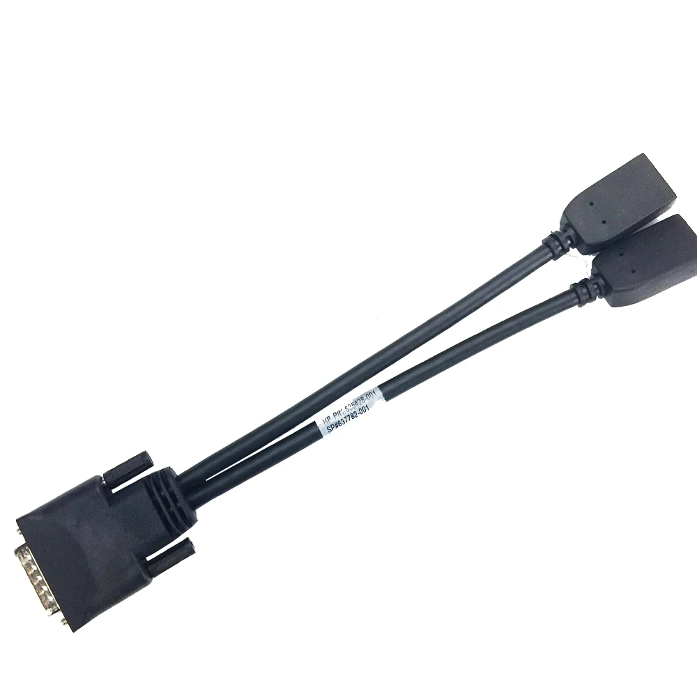 

DMS59 DMS-59 To Displayport Splitter Cable DMS59 To Dual Display Port Y Splitter Cable