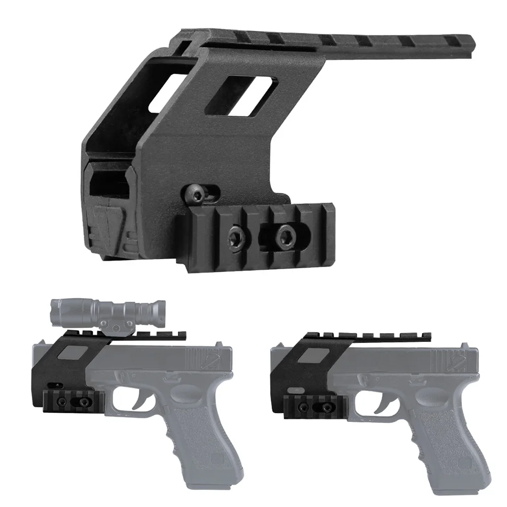 Система адаптер для тактического пистолета Glock Rail Base крепление серии G17 18 19