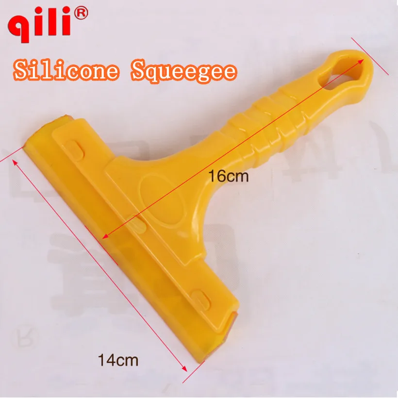 Auto care professional automobile tool Long hand silicone squeegee auto
