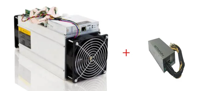 80%-90 лет AntMiner T9 два вентилятора 10.5Th/s с БП T9 Шахтер Asic шахтер Майнер биткойнов 16nm Майнинг Биткойн же как BITMAIN AntMiner s9