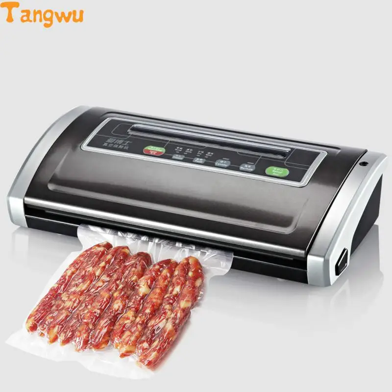 Free shipping Dry and wet food preservation machine vacuum sealing small commercial pumpingin