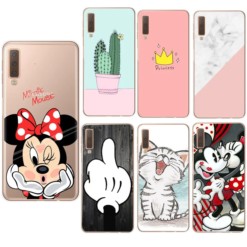 

Coque Minnie For Samsung S10 case for Galaxy S10 Lite S10 e Funda Case Cover for Samsung S7 edge A7 2018 S 10 S8 S9 Plus Cases