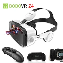 BOBOVR Z4 Helmet Headphone VR Headset VR Box Glasses Headset Virtual Reality Helmet 3D Glasses VR For 4-6′ Smartphone VR Headset