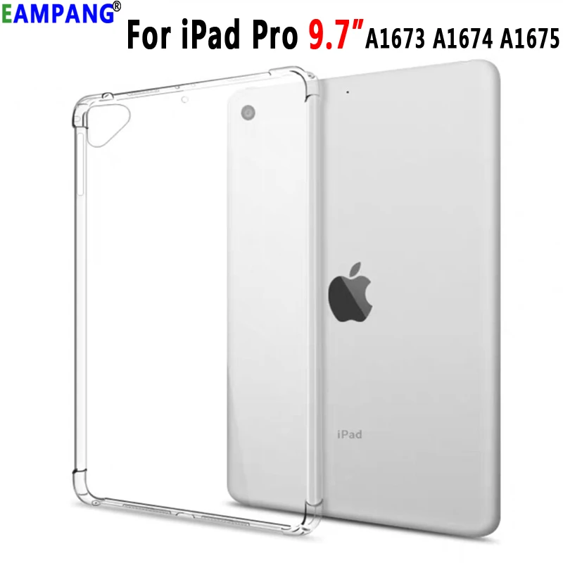 Силиконовый чехол для Apple iPad Pro 9 7 2016 A1673 A1674 A1675 | Компьютеры и офис