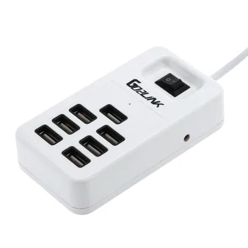 

Go2linK High Speed 2.0 7 Ports 480Mbps Hub USB for Laptop PC Computer Peripherals Accessories
