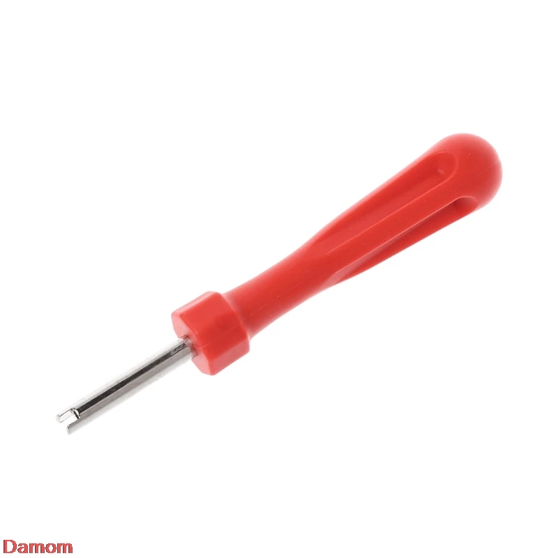 

AUTO Car-styling Slotted Handle Tire Valve Stem Core Remover Screwdriver Tire Repair Install Tool Damom