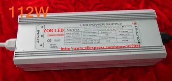 

112w led driver, DC54V,2.4A,high power led driver for flood light / street light,IP65,constant current drive power supply