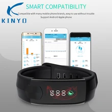 Умный Браслет Измерение частоты сердечных сокращений спортивный Шагомер напоминание о входящем вызове, мониторинг сна, IP67 Водонепроницаемый smartband pk xaomi