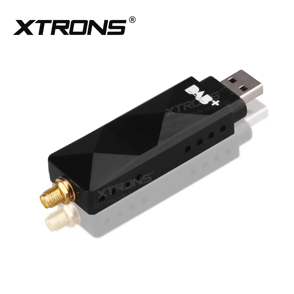 XTRONS USBDAB01 USB 2,0 цифровым DAB+ одновременное подключение двух телефонов ТВ спутниковый приемник только для автомобильный монитор XTRONS стерео-и акустическими системами Android 5,1 6,0 7,1 и 8,0