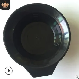 US $168.00 200pcslot DIY Multifunction Paste Mixing Bowl Black Plastic Hair Dye Bowl Oil Bowl For Hair Treatment HA475