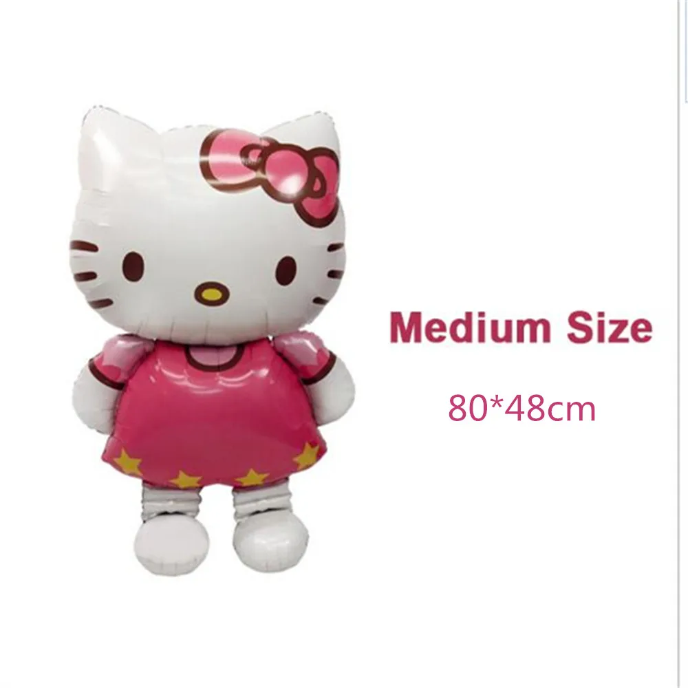 11668 Cm 8048 Cm Hello Kitty Cat Foil Balon Kartun Ulang Tahun