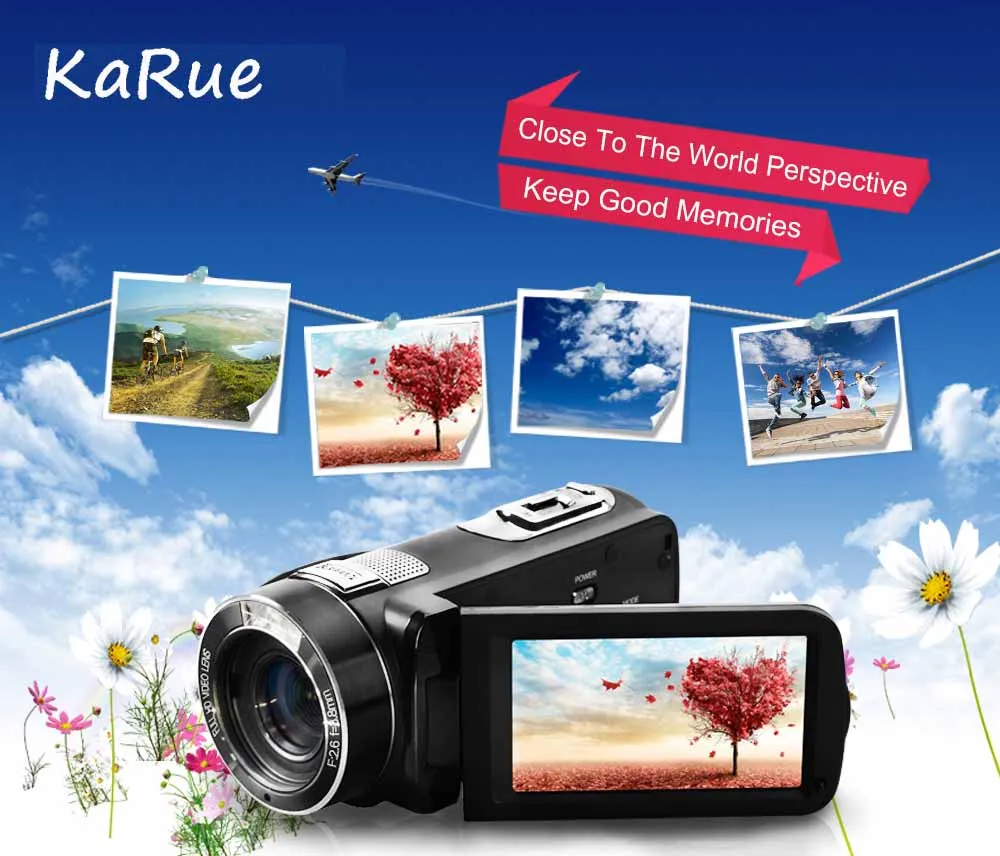 

ORDRO Z8 1080P Full HD Digital Video Camera Support Remote Control HDMI Output 3.0 inch Touch Screen Video Camcord