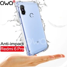 

Shockproof Transparent Phone Case For Xiaomi Redmi Note 5 Note 4X Clear Silicon TPU Cover For Redmi Note 5 Pro 5A 4 Case