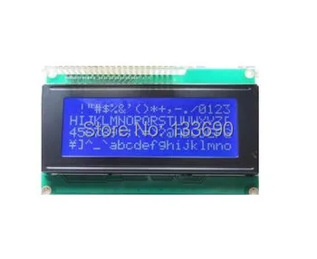 

Free shipping 2pcs LCD Board 2004 20*4 LCD 20X4 5V Blue screen blacklight LCD2004 display LCD module LCD 2004