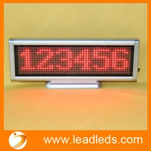 5 комплектов в партии; красные светодиодные лампы с движущейся иконкой сообщения Usb Перезаряжаемые программируемый светодиодный дисплей доска