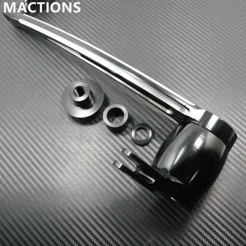 

Black CNC Aluminium Brake Arm Lever Pedal Kit Shift Lever For Harley FLH FLHR Road King Electra Street Tri Glide CVO 08-16