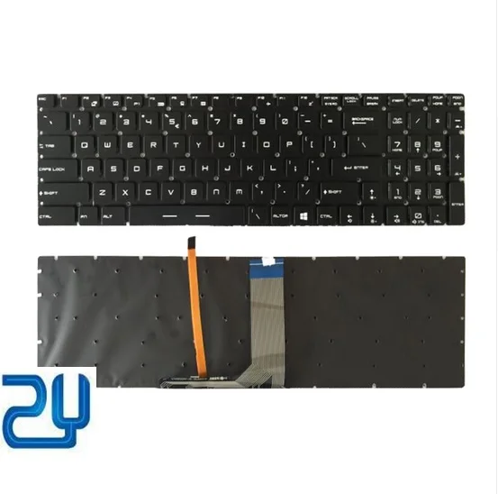 

NEW US Laptop Keyboards with Backlit For MSI GT62 GT72 GE62 GE72 GS60 GS70 GL62 GL72 GP62 GP72 CX62 WS60 V143422AK keyboard