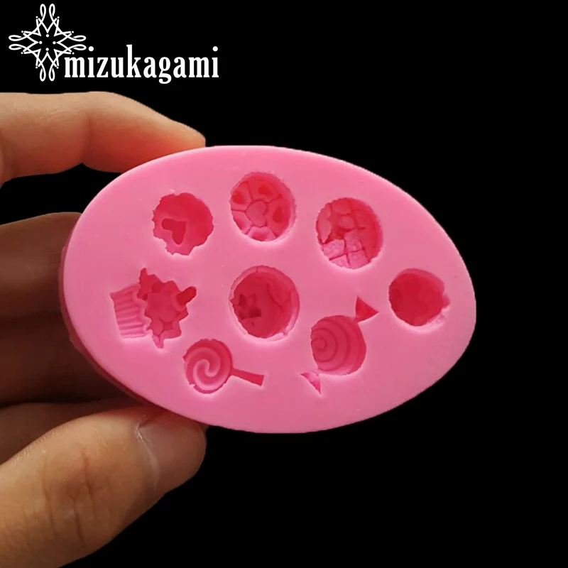 

1pcs UV Resin Jewelry Liquid Silicone Mold Lollipop Resin Charms Molds For DIY Intersperse Decorate Making Jewelry