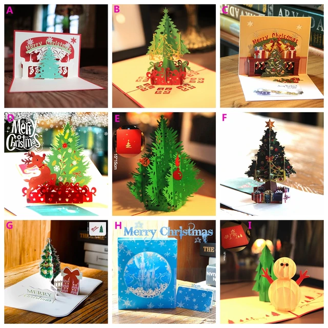 Christmas Cards Invitation Greeting Holiday Gifts For Xmas Christmas Cards Invitation Greeting Holiday Gifts For Xmas New Year Gift Paper Craft 15 15cm