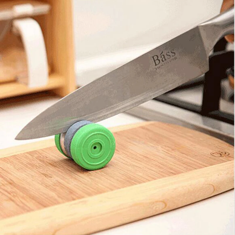 Keythemelife 1PC Portable Knife Sharpener Stone Kitchen Tool Kitchen Knives & Accessories CA Keythemelife 1PC Portable Knife Sharpener Stone Kitchen Tool Kitchen Knives & Accessories CA