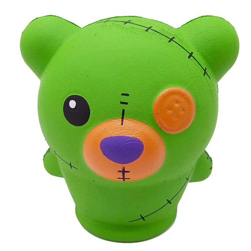 Jumbo Kawaii пиратский Медведь Мягкий медленно поднимающийся креативный стресс облегчение сжимаемые игрушки забавная коллекция для детей подарок на Хэллоуин Игрушка