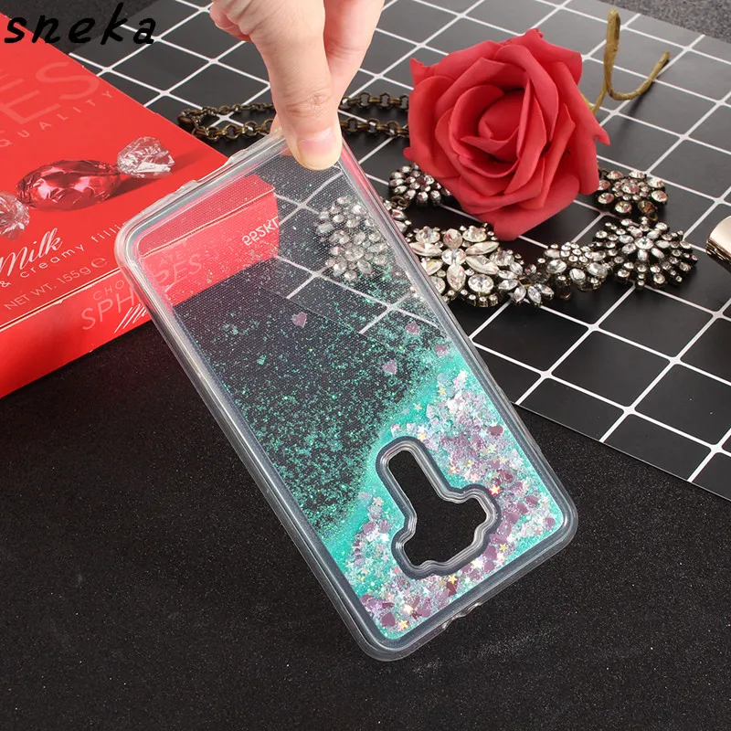 

sFor Asus Zenfone 3 ZE552KL case silicone TPU Dynamic Liquid Glitter Sand Quicksand Star Cases Crystal Clear phone Back Cover