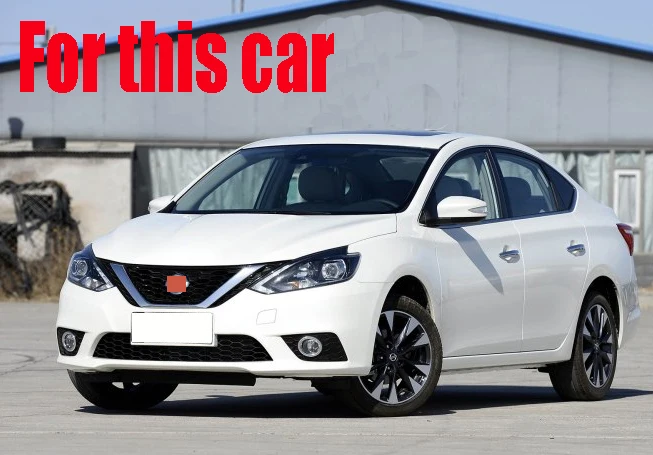 АБС пластик жемчуг хромированный выключатель света для Nissan Sentra 2016 2017|cover for|cover