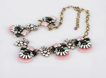 

latest design beads necklace crew beaded necklace