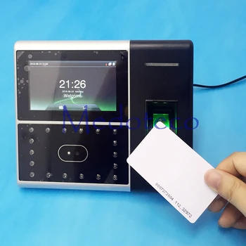 

TCP/IP Biometric Face & Fingerprint Time Attendance 125khz Rfid Time Clock Face Attendance System and access control Iface 302