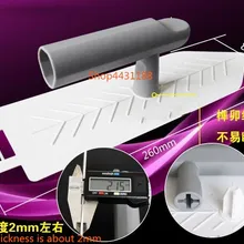 26*8 см ABS Материал лезвия штукатурка шпатель строительство бетонный шпатель инструмент для диатомовой грязи/волокнистого цемента/покрытие шпателем