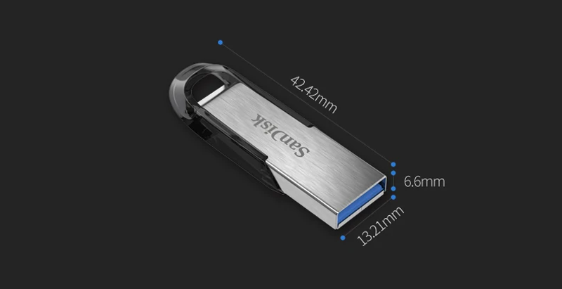 SanDisk флеш-накопитель USB 3,0, 256 ГБ, 128 ГБ, 64 ГБ, 32 ГБ, 16 ГБ, 130 МБ, ультра тонкая карта памяти, флешка, металлическое шифрование, U диск CZ73