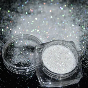 

1Box 5g Holographic Glitter Powder Shining Sugar Nail Glitter Dust UV Gel Polish Acrylic Powder for Nail Art Decorations FPB001
