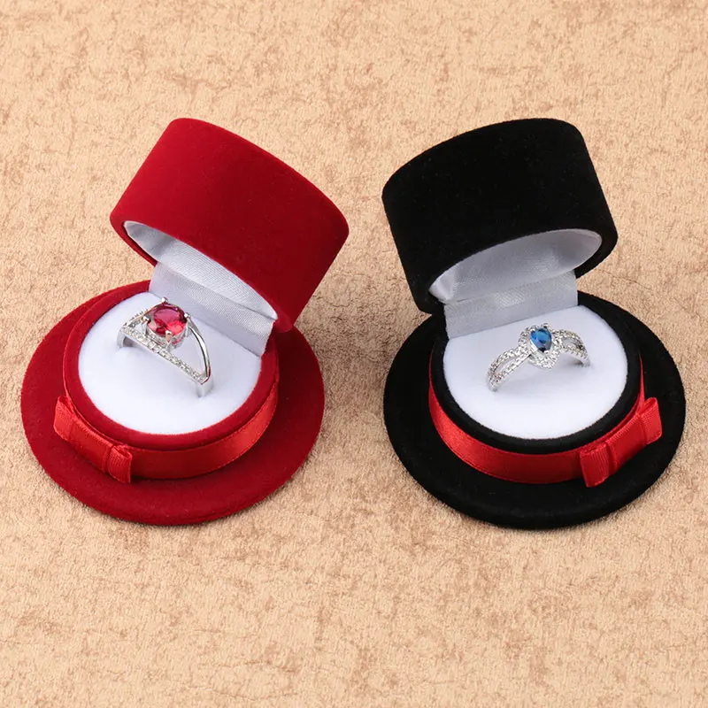 LED Light Jewelry Display Necklace Earring Wedding Ring Box Case Holder Gift Lot