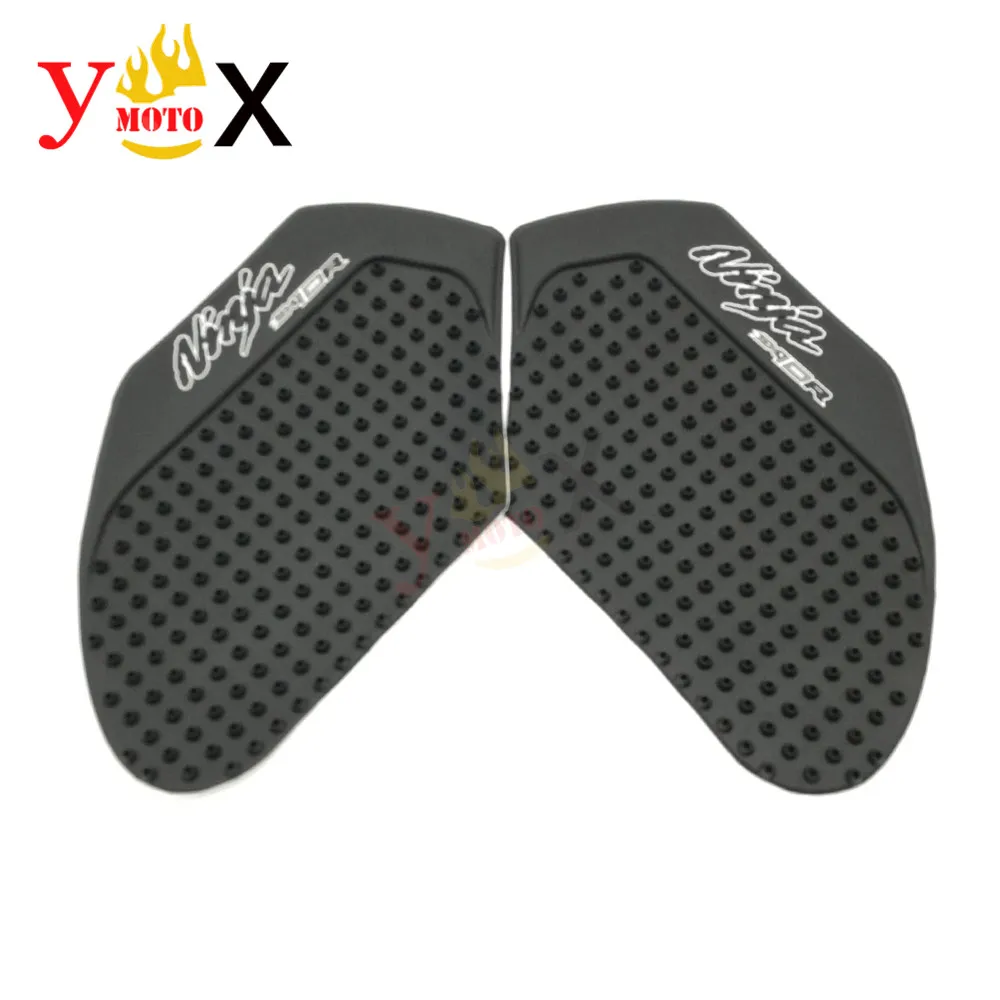 Motorcycle Gas Tank Stickers Traction Pad Knee Grips Rubber 3M Tank Side Guard Protector For
